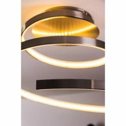 Wofi Leuchten Wofi LAVAL Deckenleuchte LED Nickel-Matt, 1-flammig -LED Leuchten Verkäufe wofi laval deckenleuchte 9369 01 64 1000 do1 14