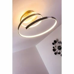 Wofi Leuchten Wofi LAVAL Deckenleuchte LED Nickel-Matt, 1-flammig -LED Leuchten Verkäufe wofi laval deckenleuchte 9369 01 64 1000 do1 2