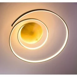 Wofi Leuchten Wofi LAVAL Deckenleuchte LED Nickel-Matt, 1-flammig -LED Leuchten Verkäufe wofi laval deckenleuchte 9369 01 64 1000 do1 3