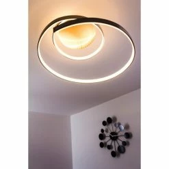 Wofi Leuchten Wofi LAVAL Deckenleuchte LED Nickel-Matt, 1-flammig -LED Leuchten Verkäufe wofi laval deckenleuchte 9369 01 64 1000 do1 5