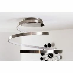 Wofi Leuchten Wofi LAVAL Deckenleuchte LED Nickel-Matt, 1-flammig -LED Leuchten Verkäufe wofi laval deckenleuchte 9369 01 64 1000 do1 8