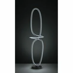 Wofi Leuchten MADISON Standleuchte LED Schwarz, 1-flammig, Fernbedienung -LED Leuchten Verkäufe wofi leuchten madison standleuchte 115552 2