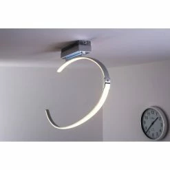 Wofi Leuchten Wofi LEX Deckenleuchte LED Chrom, 1-flammig -LED Leuchten Verkäufe wofi lex deckenleuchte 9024 01 01 0000 do1 11