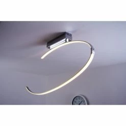 Wofi Leuchten Wofi LEX Deckenleuchte LED Chrom, 1-flammig -LED Leuchten Verkäufe wofi lex deckenleuchte 9024 01 01 0000 do1 5