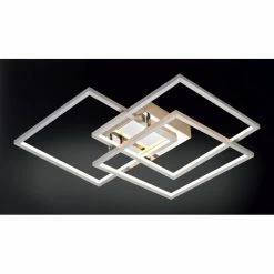 Wofi Leuchten WOFI MANAS Deckenleuchte LED Aluminium, 1-flammig -LED Leuchten Verkäufe wofi manas deckenleuchte 9487 03 63 9485 2