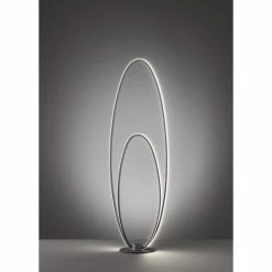 Wofi Leuchten Wofi NIA Stehleuchte LED Schwarz, 1-flammig