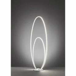 Wofi Leuchten Wofi NIA Stehleuchte LED Weiß, 1-flammig