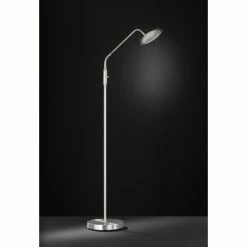 Wofi Leuchten Wofi ORTA Standleuchte LED Nickel-Matt, 1-flammig