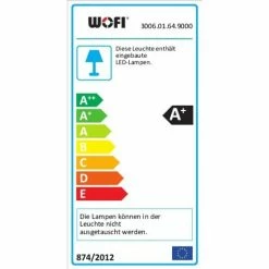 Wofi Leuchten Wofi TWIN Standleuchte LED Nickel-Matt, Edelstahl, 1-flammig 18 Wofi Leuchten Wofi TWIN Standleuchte LED Nickel-Matt, Edelstahl, 1-flammig -LED Leuchten Verkäufe wofi twin standleuchte 3006 01 64 9000 do1 8
