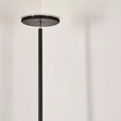 Hofstein Wonsbek Deckenfluter LED Schwarz, 1-flammig -LED Leuchten Verkäufe wonsbek deckenfluter h3269374 do1 11