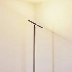 Hofstein Wonsbek Deckenfluter LED Nickel-Matt, 1-flammig -LED Leuchten Verkäufe wonsbek deckenfluter h3297315 do1 30