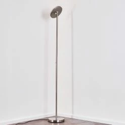 Hofstein Wonsbek Deckenfluter LED Nickel-Matt, 1-flammig -LED Leuchten Verkäufe wonsbek deckenfluter h3297315 do1 31