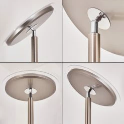 Hofstein Wonsbek Deckenfluter LED Nickel-Matt, 1-flammig -LED Leuchten Verkäufe wonsbek deckenfluter h3297315 do1 5