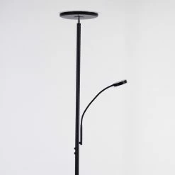 Hofstein Wonsbek Deckenfluter LED Schwarz, 2-flammig -LED Leuchten Verkäufe wonsbek deckenfluter h3426128 7