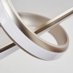 Hofstein Woyens Deckenleuchte LED Stahl geb&uuml;rstet, 1-flammig -LED Leuchten Verkäufe woyens deckenleuchte h3268940 do1 10