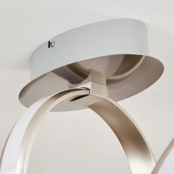 Hofstein Woyens Deckenleuchte LED Stahl geb&uuml;rstet, 1-flammig -LED Leuchten Verkäufe woyens deckenleuchte h3268940 do1 18