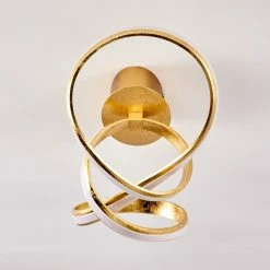 Hofstein Woyens Deckenleuchte LED Gold, 1-flammig -LED Leuchten Verkäufe woyens deckenleuchte h3295601 7