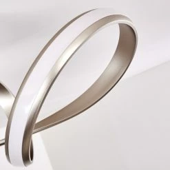 Hofstein Woyens Deckenleuchte LED Edelstahl, 1-flammig -LED Leuchten Verkäufe woyens deckenleuchte h3295625 10