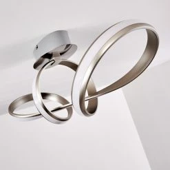 Hofstein Woyens Deckenleuchte LED Edelstahl, 1-flammig -LED Leuchten Verkäufe woyens deckenleuchte h3295625 19