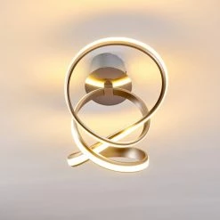 Hofstein Woyens Deckenleuchte LED Edelstahl, 1-flammig -LED Leuchten Verkäufe woyens deckenleuchte h3295625 4