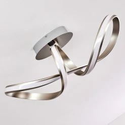 Hofstein Woyens Deckenleuchte LED Edelstahl, 1-flammig -LED Leuchten Verkäufe woyens deckenleuchte h3295625 7