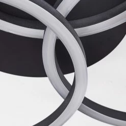 Hofstein Xena Deckenleuchte LED Schwarz, 1-flammig, Fernbedienung -LED Leuchten Verkäufe xena deckenleuchte h3560709 2