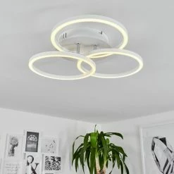 Hofstein Xena Deckenleuchte LED Wei&szlig;, 1-flammig, Fernbedienung -LED Leuchten Verkäufe xena deckenleuchte h3562222 10