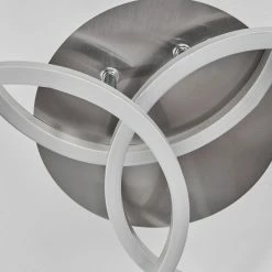 Hofstein Xena Deckenleuchte LED Nickel-Matt, 1-flammig, Fernbedienung -LED Leuchten Verkäufe xena deckenleuchte h3562260 2