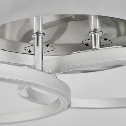 Hofstein Xena Deckenleuchte LED Nickel-Matt, 1-flammig, Fernbedienung -LED Leuchten Verkäufe xena deckenleuchte h3562260 4