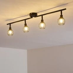 Hofstein Yalmhill Deckenleuchte LED Schwarz, 4-flammig -LED Leuchten Verkäufe yalmhill deckenleuchte h3318553 7