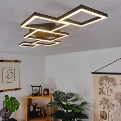 Hofstein Zocca Deckenleuchte LED Schwarz, 1-flammig -LED Leuchten Verkäufe zocca deckenleuchte h3438619 6