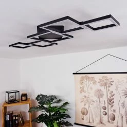 Hofstein Zocca Deckenleuchte LED Schwarz, 1-flammig -LED Leuchten Verkäufe zocca deckenleuchte h3438619 9