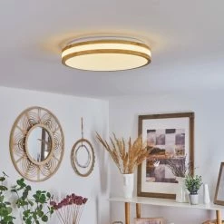 Hofstein Zurzach Deckenleuchte LED Weiß, Naturfarben, 1-flammig -LED Leuchten Verkäufe zurzach deckenleuchte h3458068 6