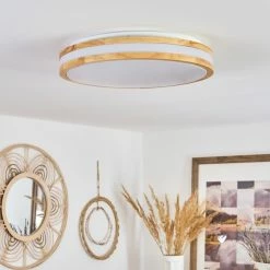 Hofstein Zurzach Deckenleuchte LED Weiß, Naturfarben, 1-flammig -LED Leuchten Verkäufe zurzach deckenleuchte h3458068 9